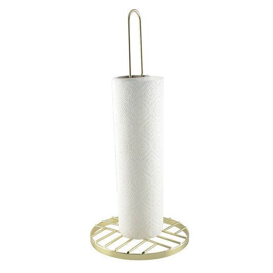 Gold Paper Towel Holder – Elegant & Durable Kitchen Accessory - CozyVibe.eu