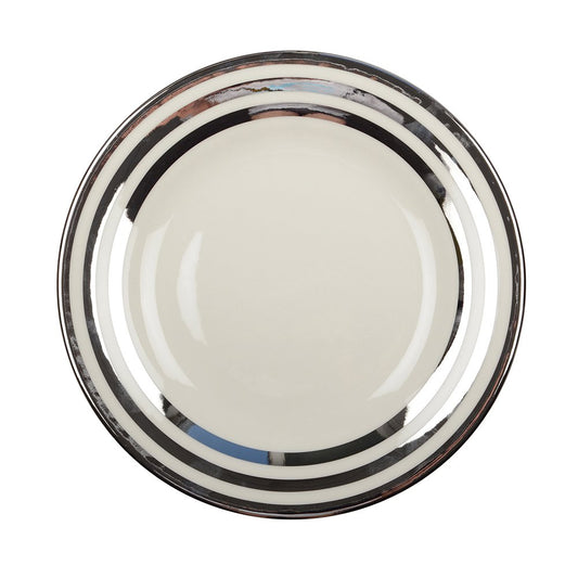 Plate Triple Silver Color - CozyVibe.eu