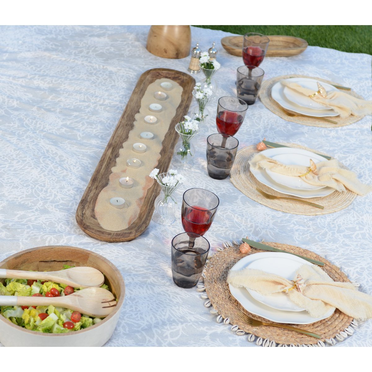 Acrylic brown water glasses - Lot of 6 cups - CozyVibe.eu