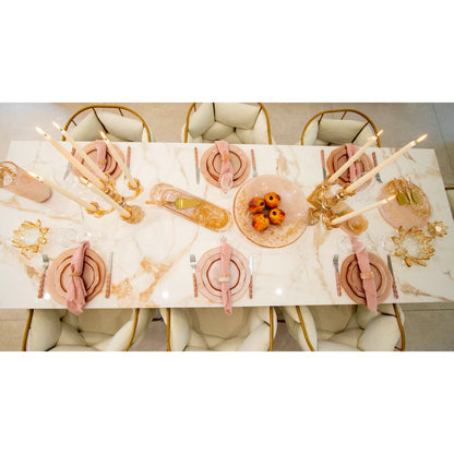 Résine Glitter Oval Tray – Elegant Decorative Design