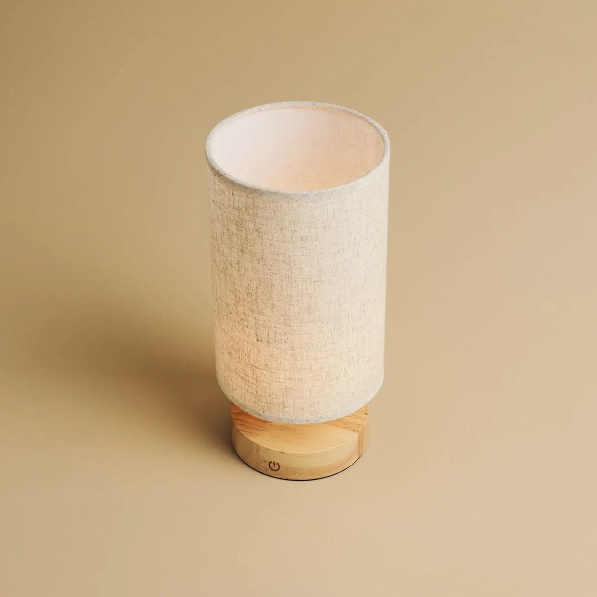 Ben Light Brown – Wooden Table Lamp | Rechargeable & Dimmable - CozyVibe.eu