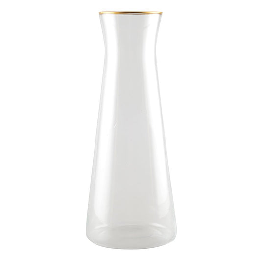 Carafe with golden edge - CozyVibe.eu