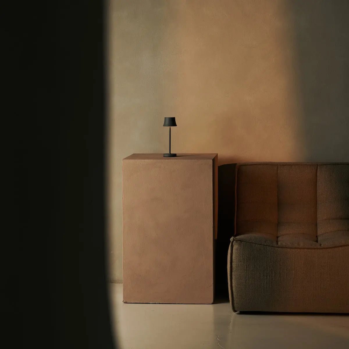 De Pijp Mini – Rechargeable Table Lamp | Stylish Mouse Grey - CozyVibe.eu