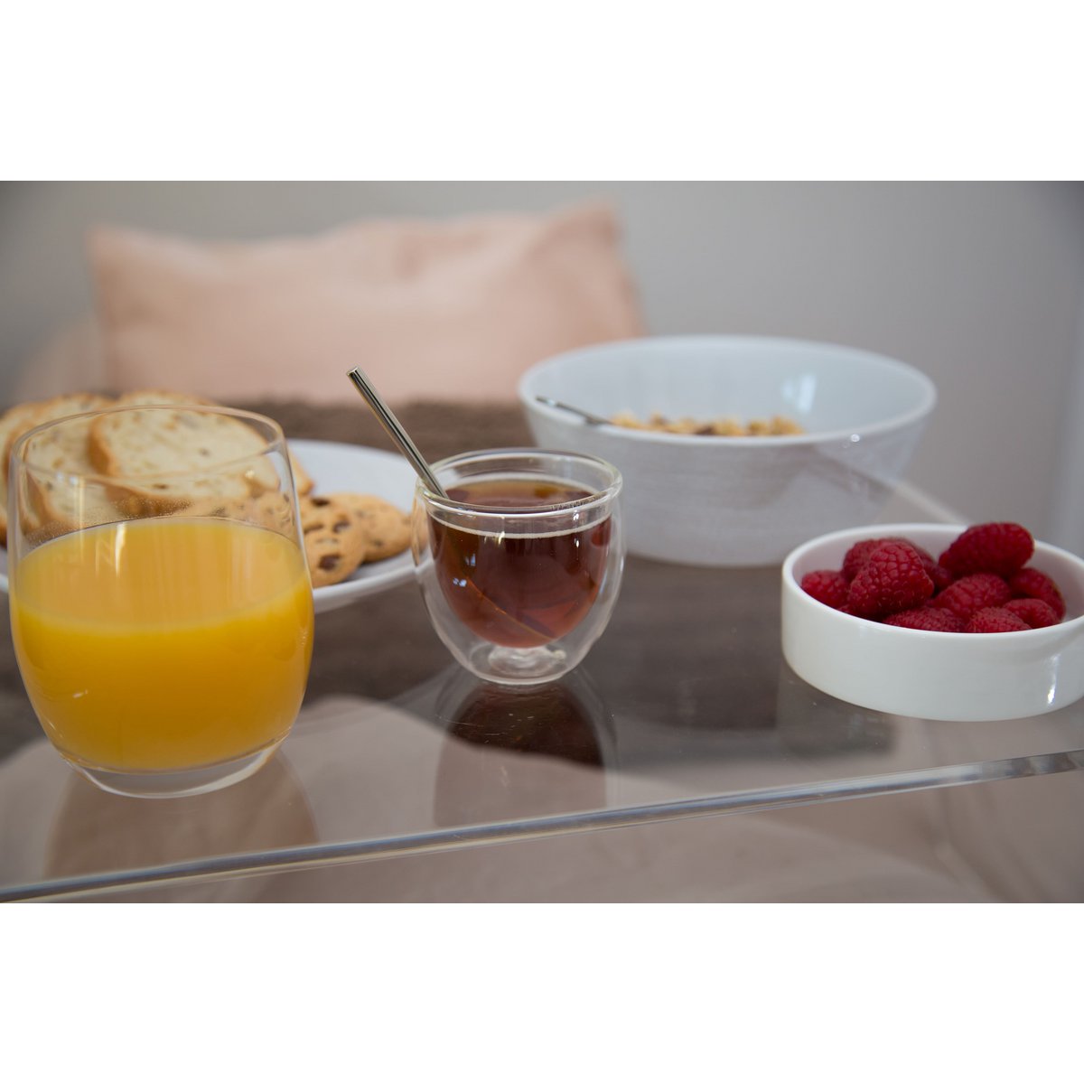 Espresso cups Double glass 80ml - Lot of 4 - CozyVibe.eu