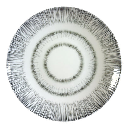 Khaki flat plate porcelain 27x27x1.5cm - CozyVibe.eu