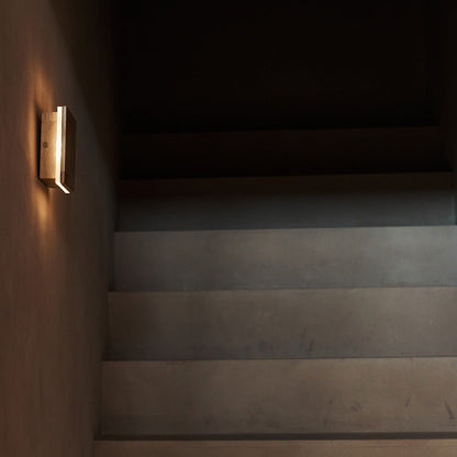 CozyVibe Lane rechargeable wall lamp with wooden minimalist design