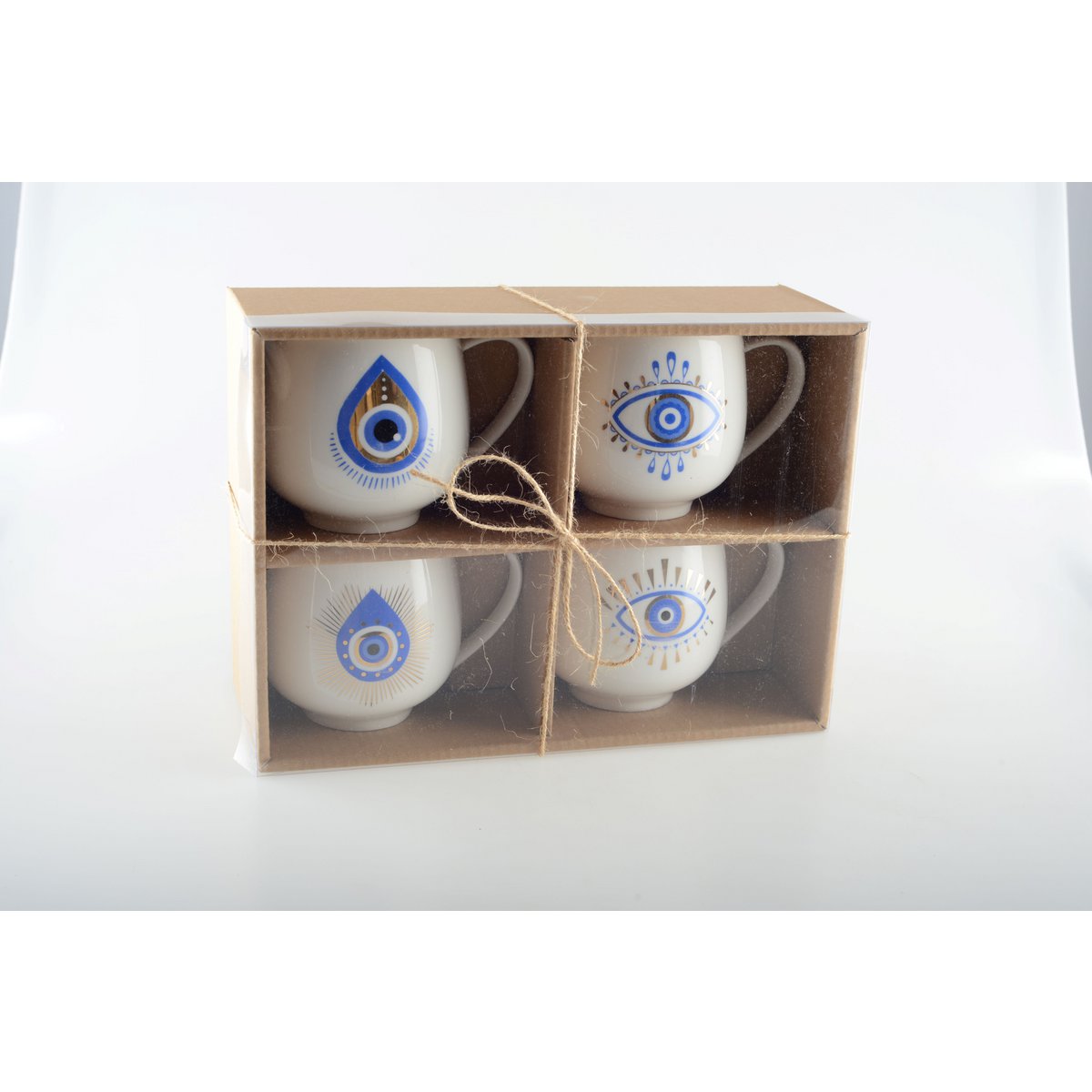 lot of 4 mugs - espresso cups - CozyVibe.eu