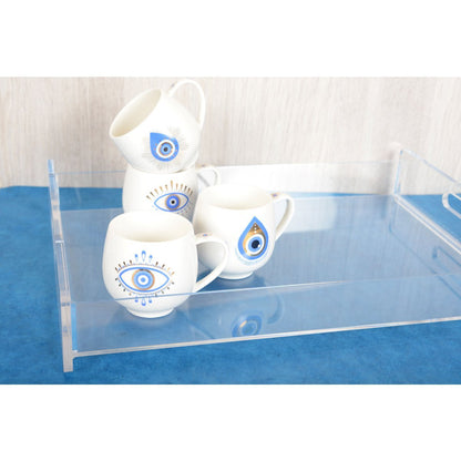 lot of 4 mugs - espresso cups - CozyVibe.eu