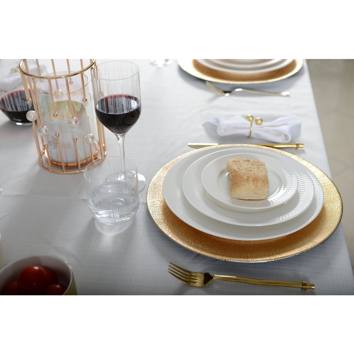 Princess white dessert plate - CozyVibe.eu
