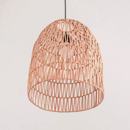 Rattan Lamp | Natural Lampshade | Pendant Lamp MALUKA Made of Natural Fibres (2 sizes) - CozyVibe.eu