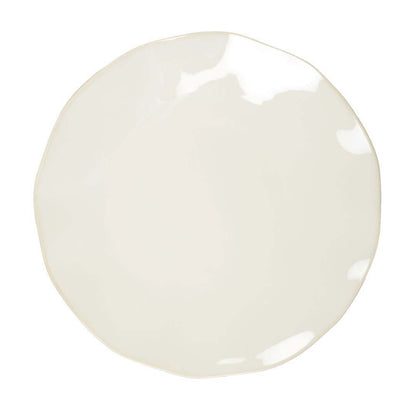 Rosa white flat plate 27x27x2.8cm - CozyVibe.eu