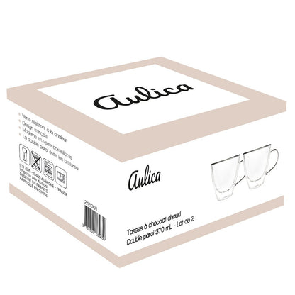 Set of 2 tea cups in double wall glass - CozyVibe.eu