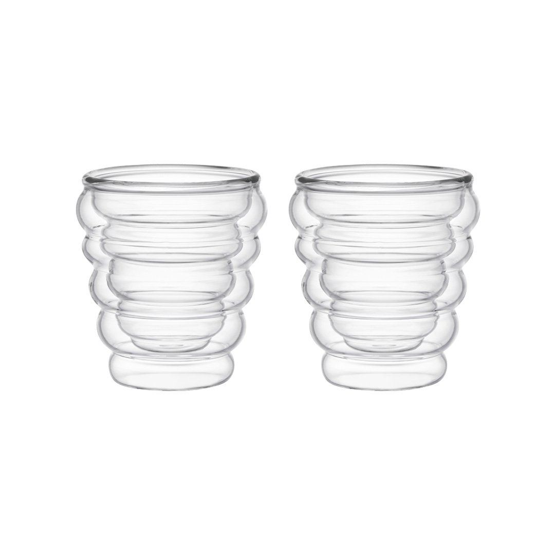 Tea and coffee double - wall cups Lot of 2 - CozyVibe.eu