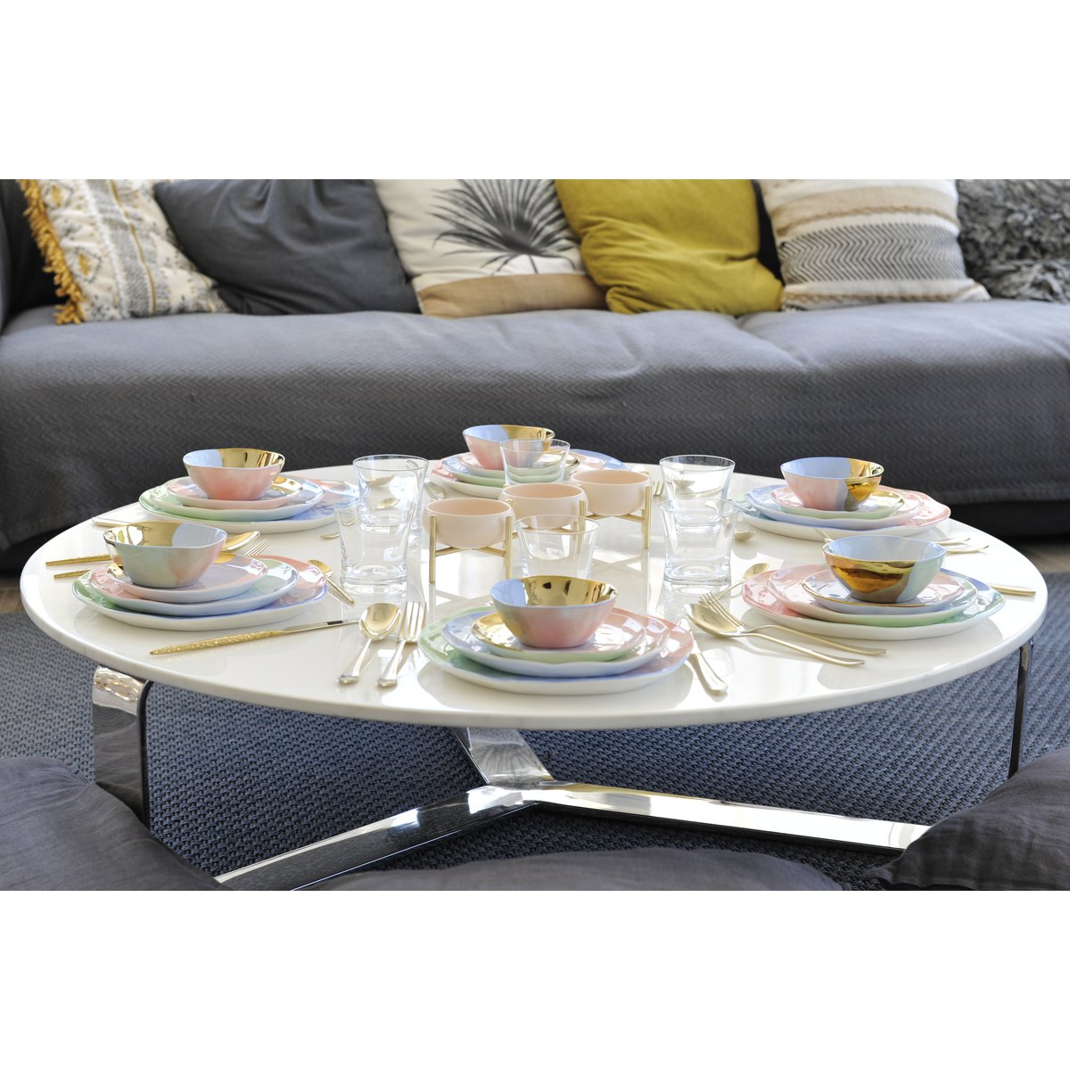 Tricolor bowl - CozyVibe.eu