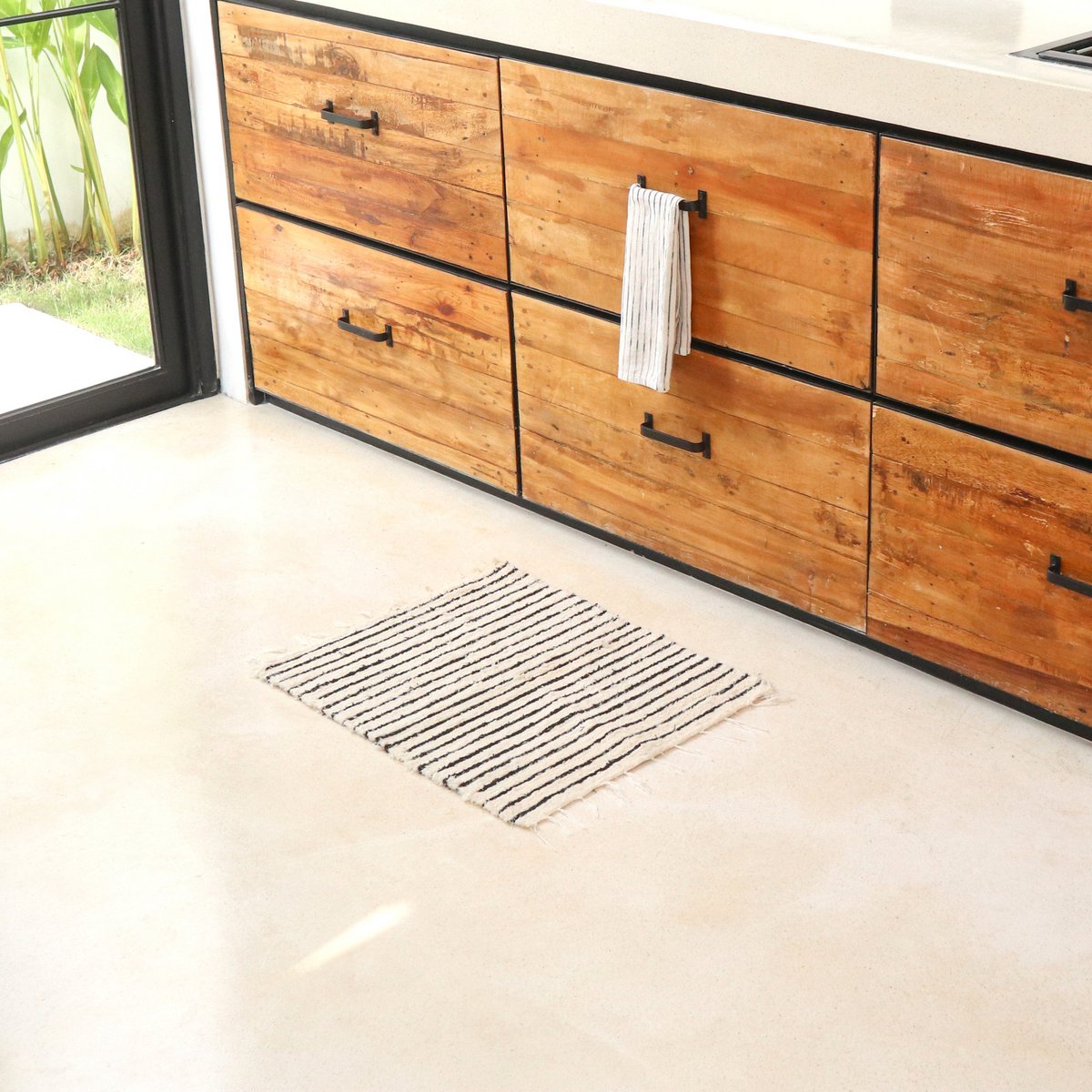 UNTUK Rug – Boho Cotton Runner 70x50 cm - CozyVibe.eu