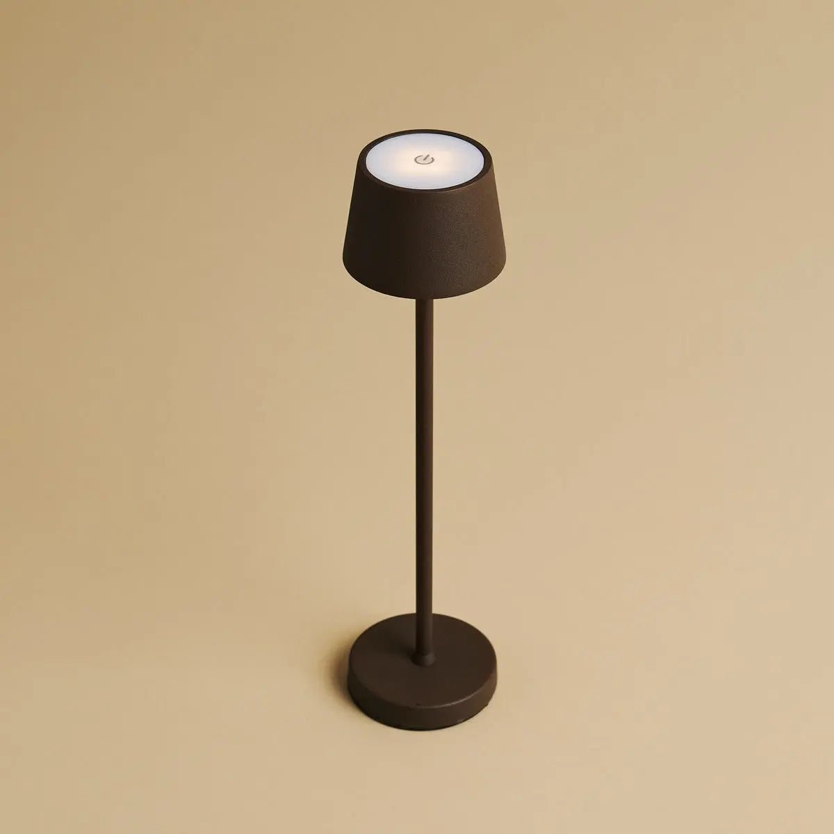 Vondel Mocha Brown Rechargeable and Cordless Lamp - CozyVibe.eu