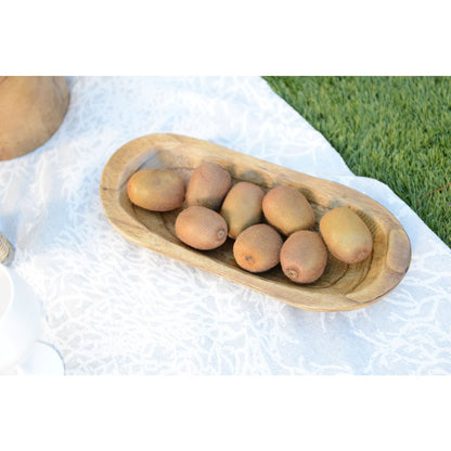 Wooden serving platter 35x15x4.5cm - CozyVibe.eu